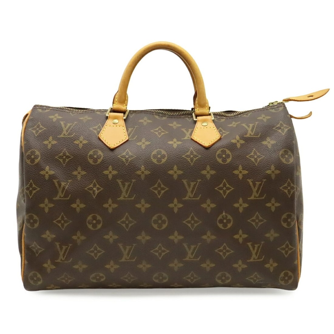 LOUIS VUITTON Louis Vuitton Monogram Speedy 35 Handbag Travel Bag M41524: --- Catalog ---Category: SizeSize (HxWxD): 23cm x 35cm x 19cm / 9.05'' x 13.77'' x 7.48''Category: DesignType: Boston bag, HandbagColor: BrownGender: Women,MenMaterial: Monogram , Canvas Category: Gen