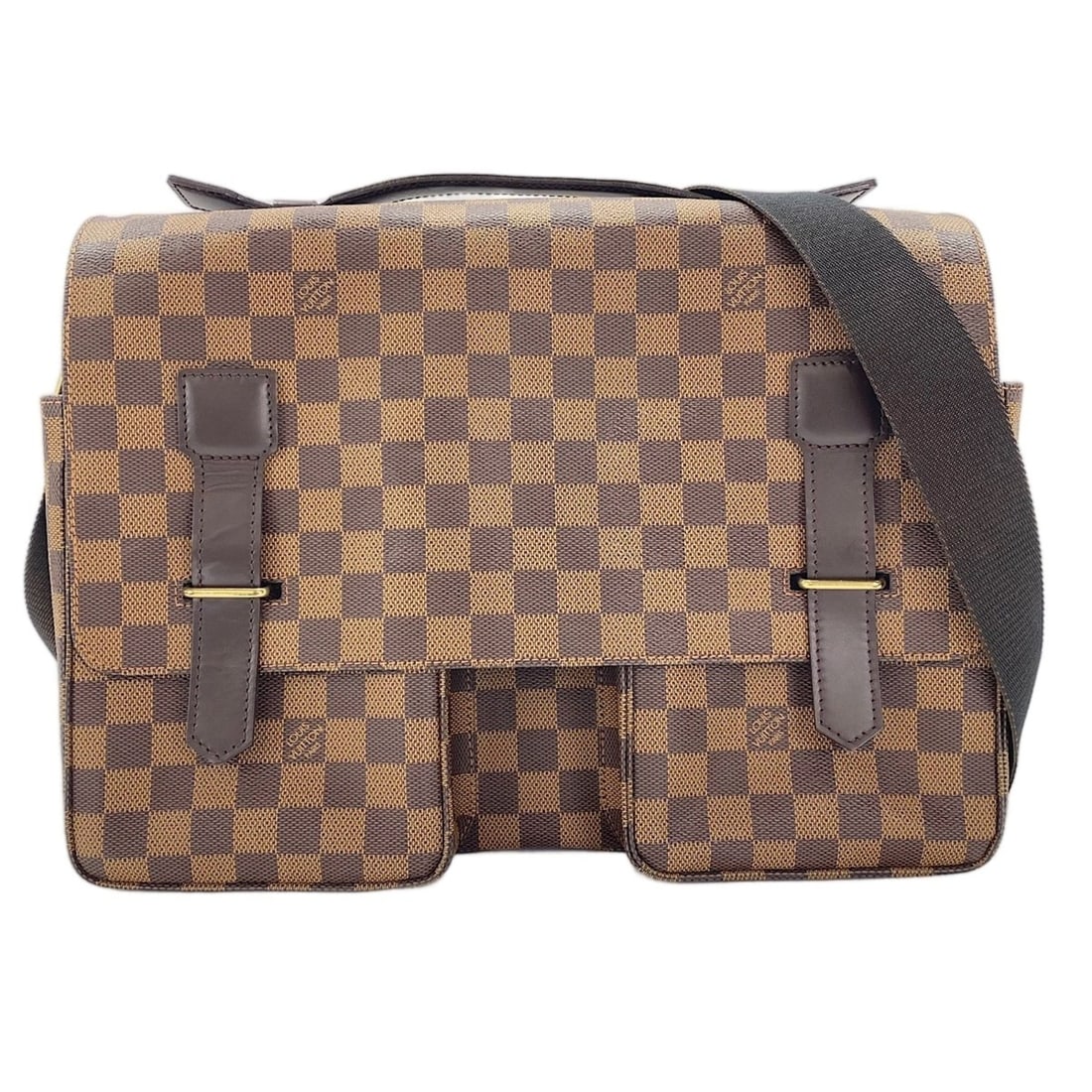 Louis Vuitton Broadway Shoulder Bag, Brown: --- Catalog ---Category: SizeSize (HxWxD): 27cm x 35cm / 10.62'' x 13.77''Category: DesignType: Shoulder bagColor: BrownGender: WomenCategory: GeneralBrand: Louis Vuitton--- Item List ---Section: Cond