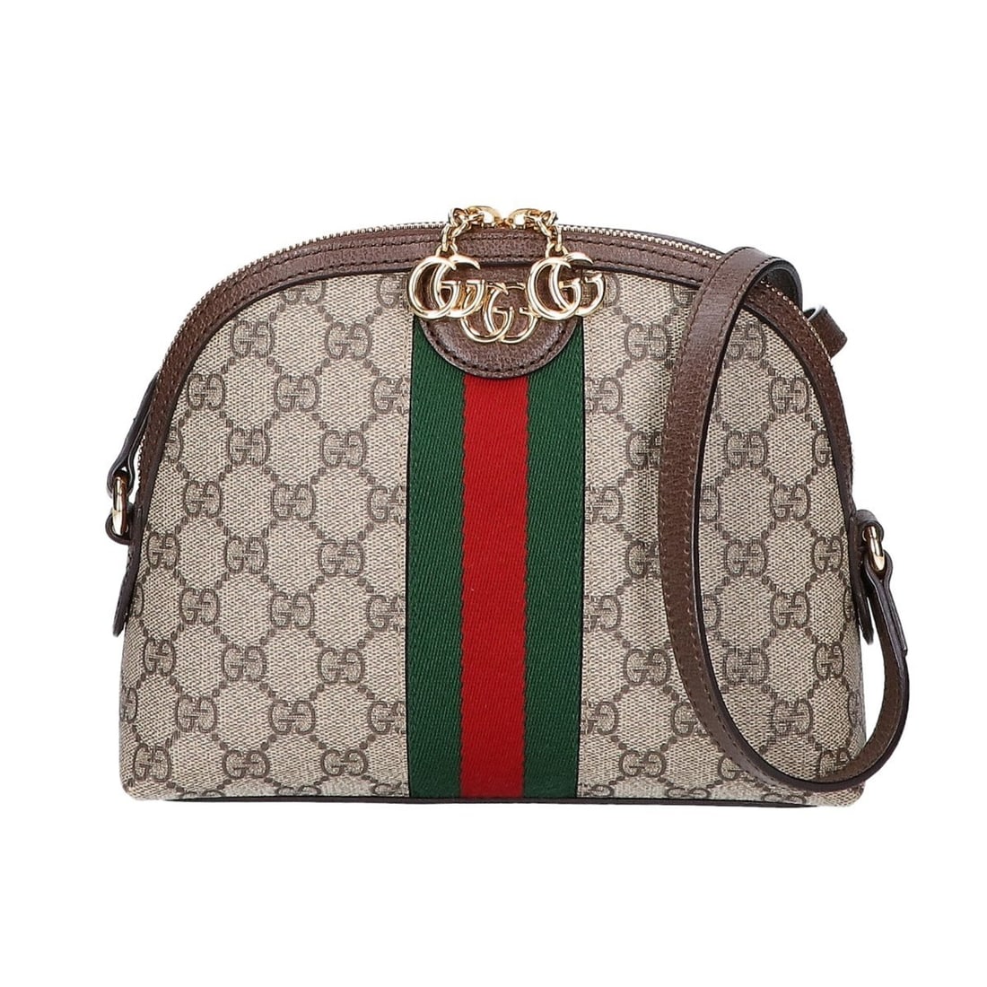 GUCCI 499621 GG Supreme Ophidia Shoulder Bag, Dark Brown with Gold Hardware, Women's: --- Catalog ---Category: SizeSize (HxWxD): 18.5cm x 22cm x 8cm / 7.28'' x 8.66'' x 3.14''Category: DesignType: Shoulder bagColor: Dark brownGender: WomenMaterial: PVC Hardware Color: GoldCategory: Gen