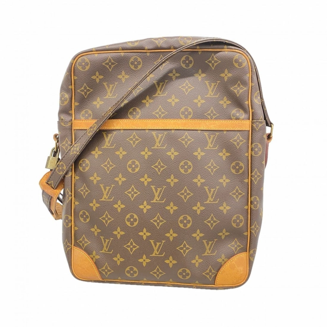 Louis Vuitton Monogram Danube GM Shoulder Bag M45262 Brown Women's: --- Catalog ---Category: SizeSize (HxWxD): 35.5cm x 28cm x 9.5cm / 13.97'' x 11.02'' x 3.74''Category: DesignType: Shoulder bagColor: BrownGender: WomenCategory: GeneralMPN: M45262Brand: Louis Vuitton