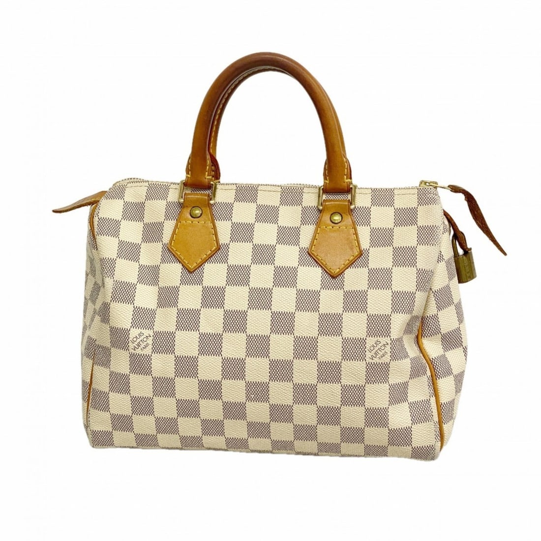 Louis Vuitton Damier Azur Speedy 25 Handbag N41371 White Women's: --- Catalog ---Category: SizeSize (HxWxD): 21cm x 25cm x 14cm / 8.26'' x 9.84'' x 5.51''Category: DesignType: HandbagColor: WhiteGender: WomenCategory: GeneralMPN: N41371Brand: Louis Vuitton--- Item L