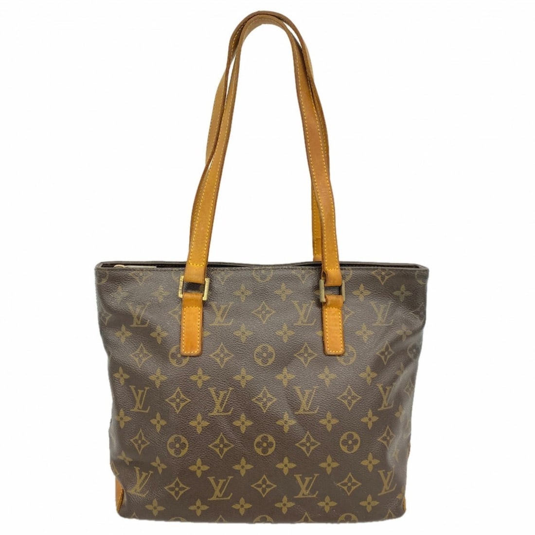 Louis Vuitton Monogram Cabas Piano Tote Bag M51148 Brown Women's: --- Catalog ---Category: SizeSize (HxWxD): 25cm x 27.5cm x 12cm / 9.84'' x 10.82'' x 4.72''Category: DesignType: Tote bagColor: BrownGender: WomenCategory: GeneralMPN: M51148Brand: Louis Vuitton--- It