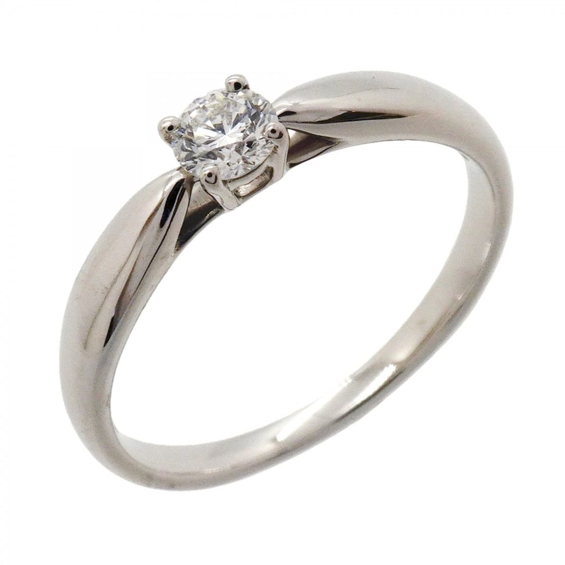 Tiffany & Co. Harmony Ring, 1PD (One Diamond), Pt950 Platinum, 0.19ct Diamond, Size 11.5 (Women's): --- Catalog ---Category: SizeJP Size: 11.5US Size: 6Category: DesignType: Band ringStone: DiamondGender: WomenMaterial: Platinum 950Category: GeneralBrand: Tiffany--- Item List ---Section: ConditionRa