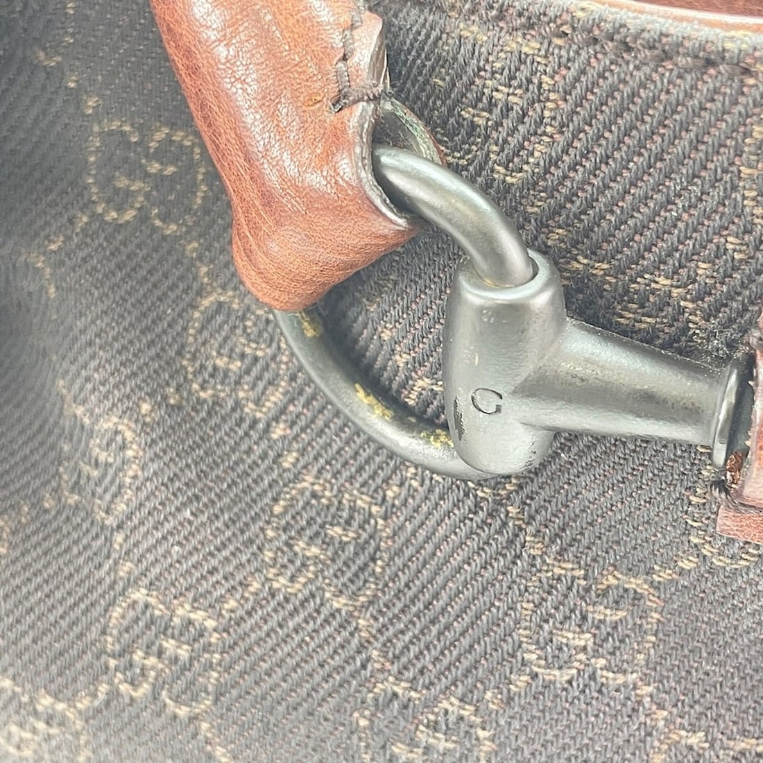 Gucci handbag, brown - 12