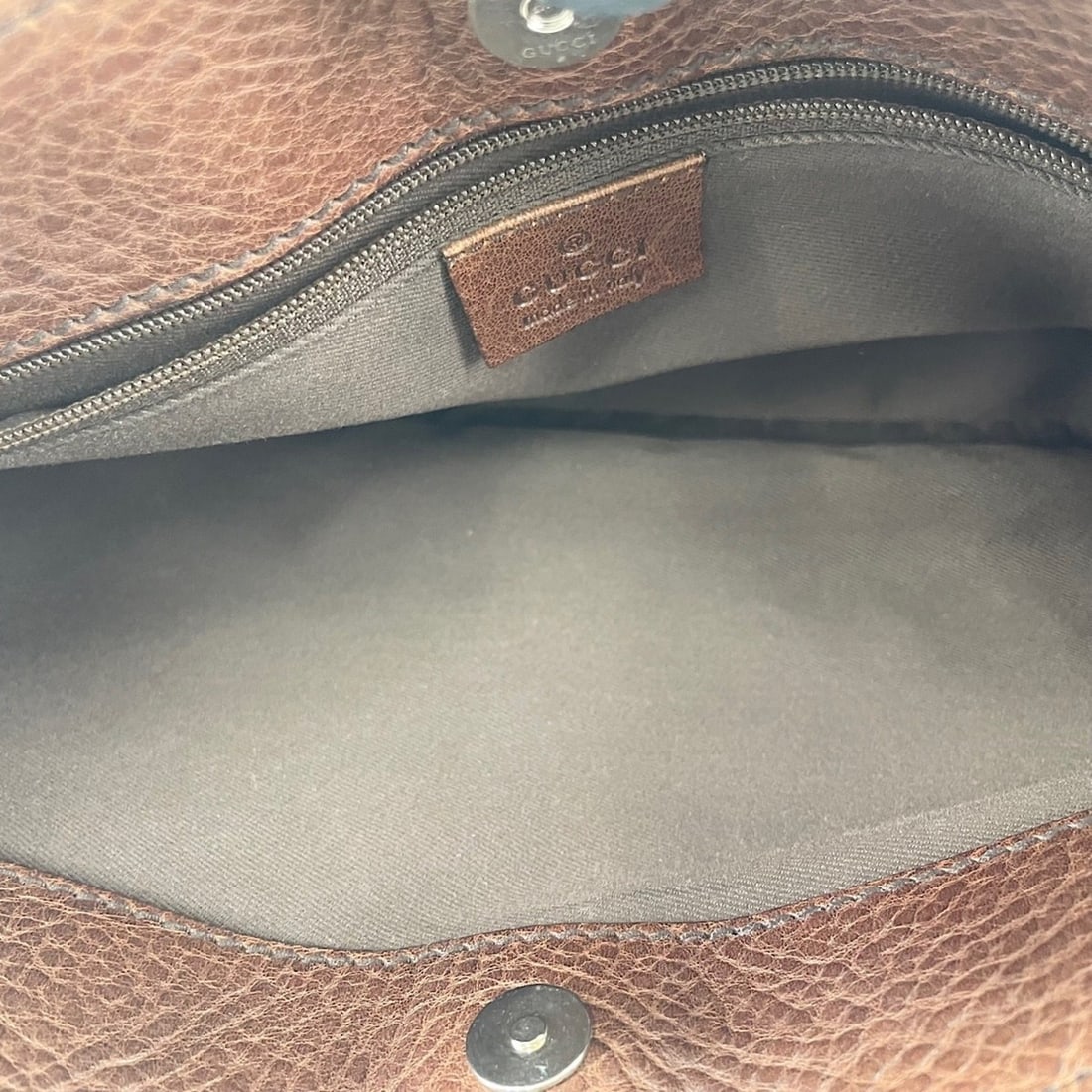 Gucci handbag, brown - 13