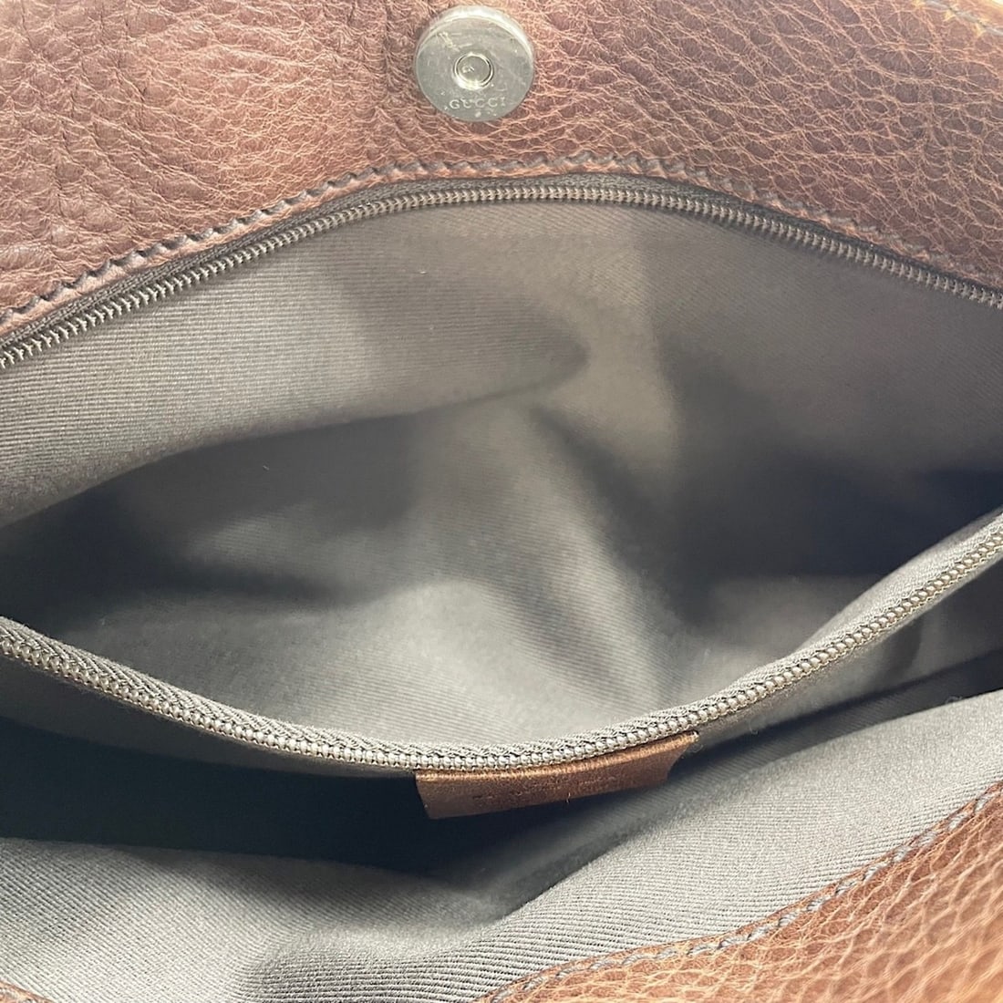 Gucci handbag, brown - 14