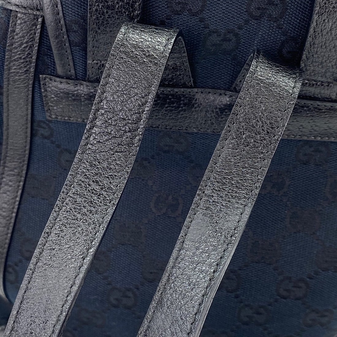 Gucci backpack, navy - 11