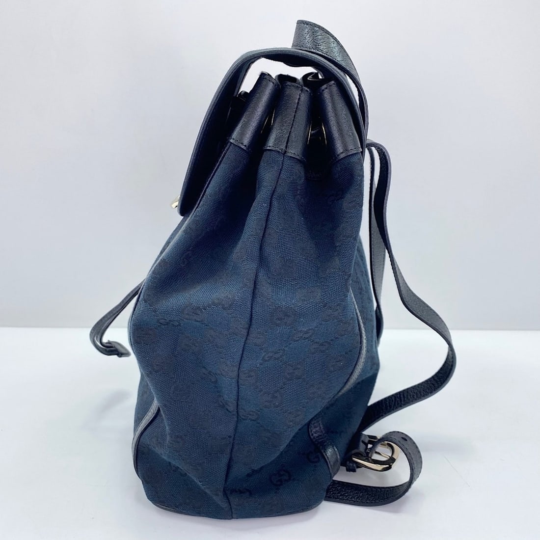 Gucci backpack, navy - 4