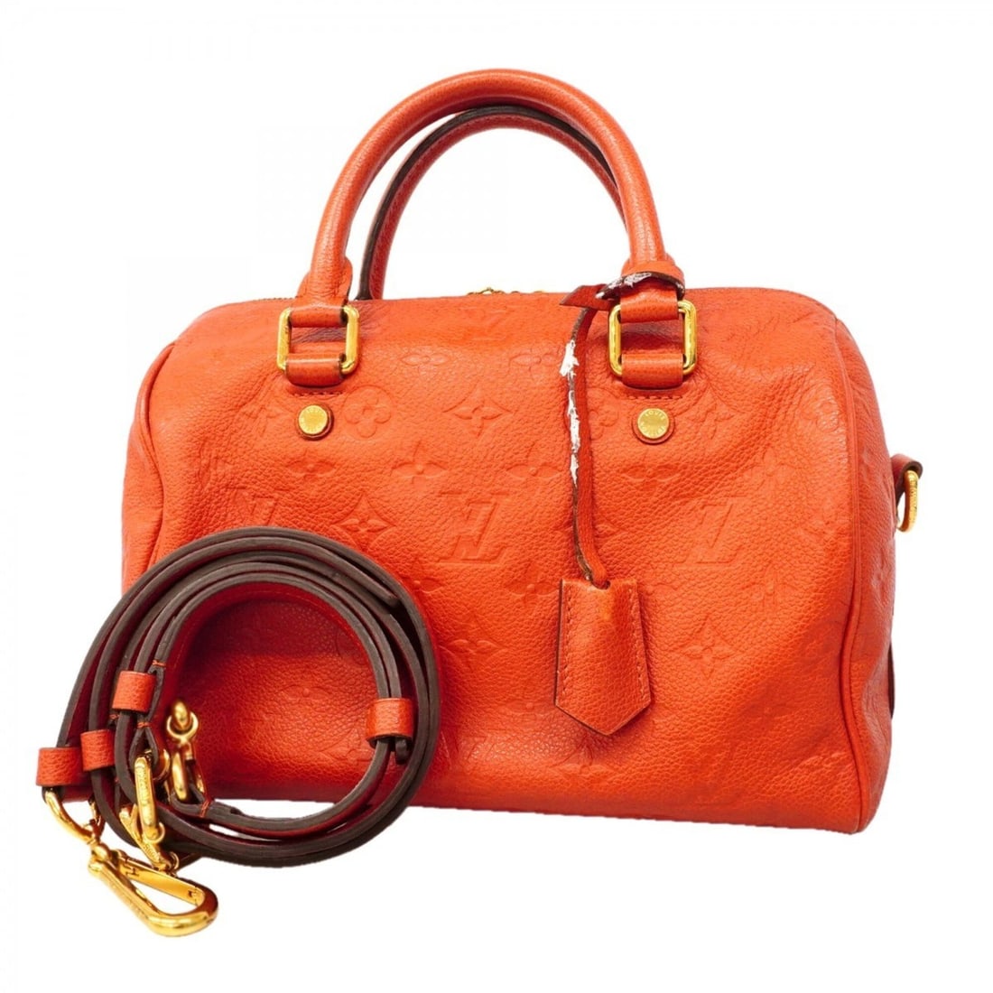 Louis Vuitton Monogram Empreinte Speedy Bandoulière 25 Handbag M40758 Orient 2-way bag for women: --- Catalog ---Category: SizeSize (HxWxD): 20cm x 25.5cm x 16cm / 7.87'' x 10.03'' x 6.29''Category: DesignType: HandbagColor: AurianeGender: WomenCategory: GeneralMPN: M40758Brand: Louis Vuitton--- I