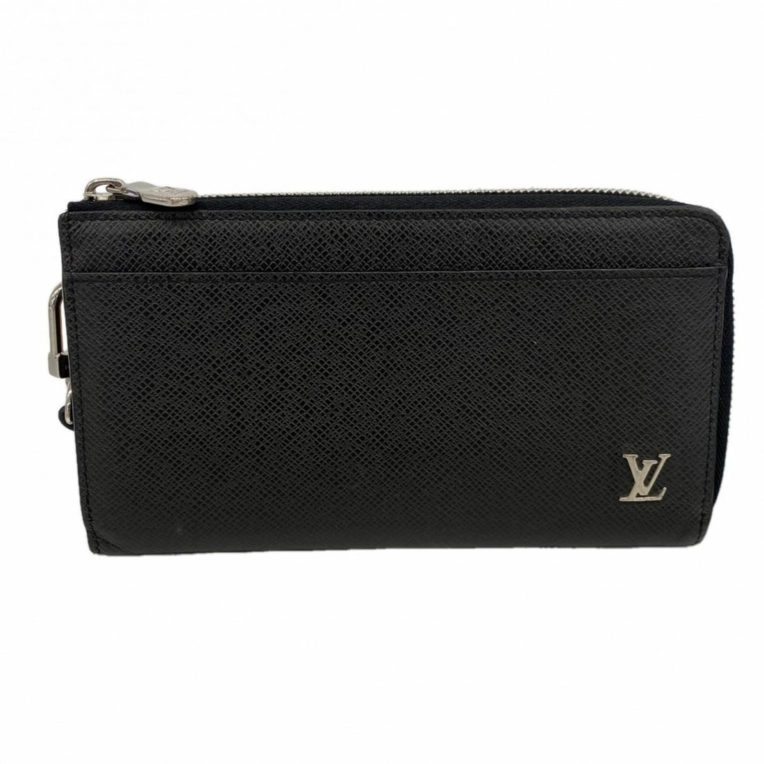 Louis Vuitton Taiga Zippy Dragonne Long Wallet M69409 Noir Men's (1 of 10)