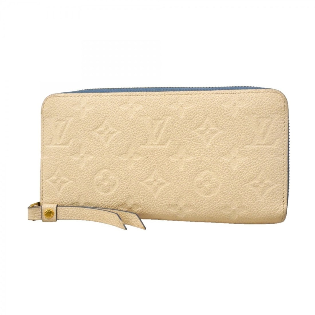 Louis Vuitton Monogram Empreinte Bicolor Zippy Wallet M63925 Blue Jean Cream Ladies P3070068: --- Catalog ---Category: SizeSize (HxWxD): 10cm x 19.5cm x 2.5cm / 3.93'' x 7.67'' x 0.98''Category: DesignType: Long wallet (bi-fold)Color: Blue Jean, CreamGender: WomenCategory: GeneralMPN: M63925Br