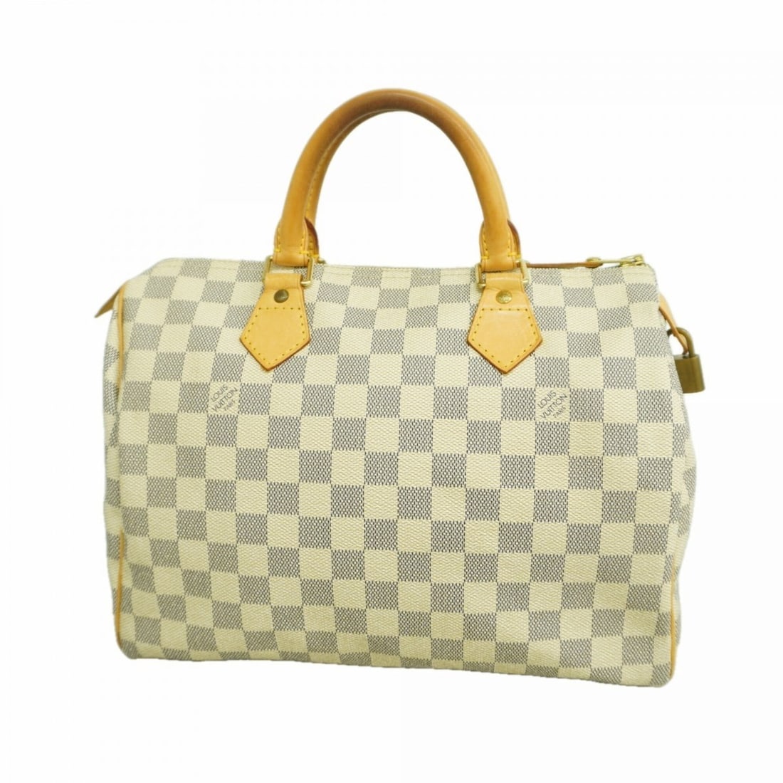 Louis Vuitton Damier Azur Speedy 30 Handbag N41370 White Women's: --- Catalog ---Category: SizeSize (HxWxD): 24cm x 32cm x 18.5cm / 9.44'' x 12.59'' x 7.28''Category: DesignType: HandbagColor: WhiteGender: WomenCategory: GeneralMPN: N41370Brand: Louis Vuitton--- Ite