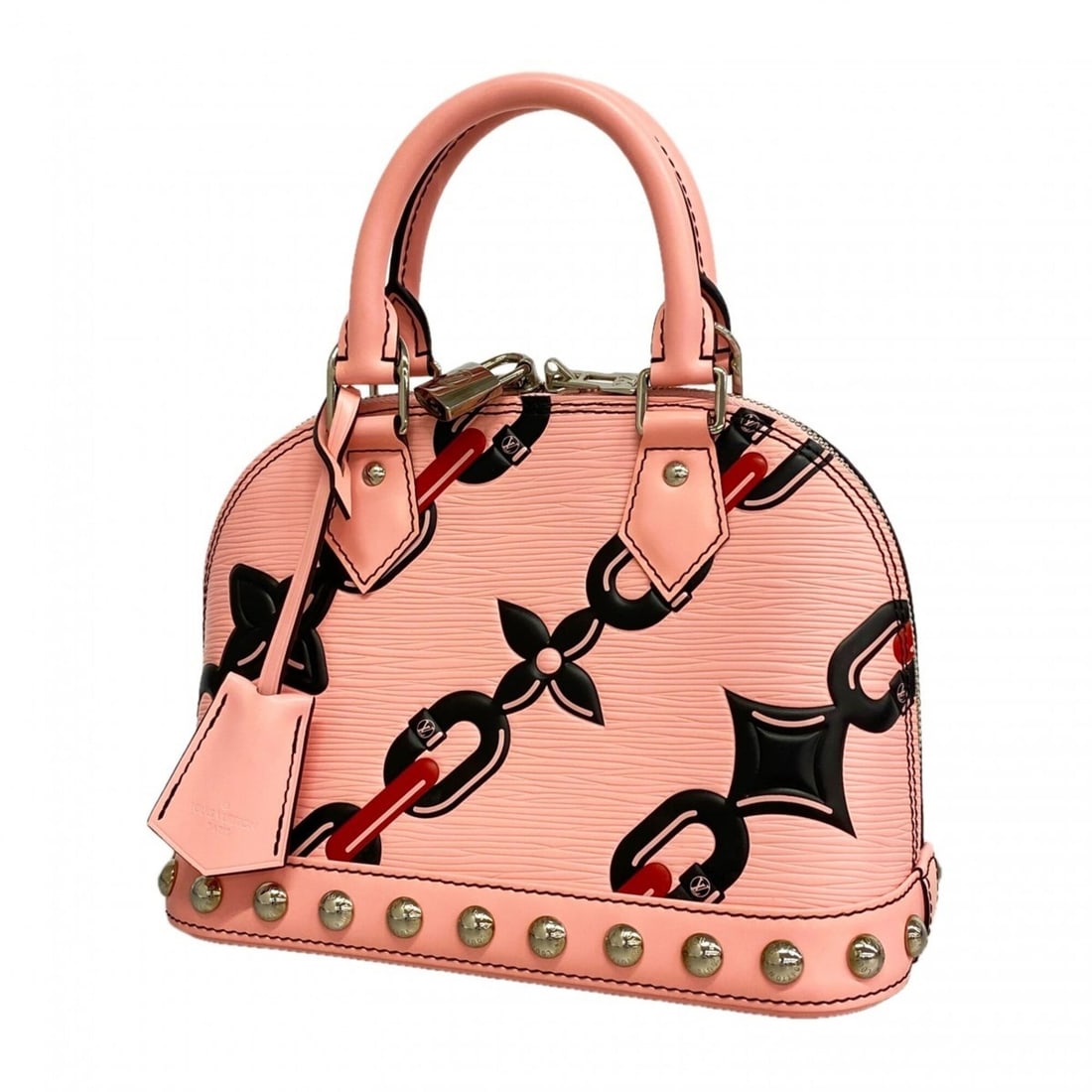 Louis Vuitton Alma BB Epi Leather Handbag M42587 Rose (Women's): --- Catalog ---Category: SizeSize (HxWxD): 17.5cm x 24cm x 11.5cm / 6.88'' x 9.44'' x 4.52''Category: DesignType: HandbagColor: RoseGender: WomenCategory: GeneralMPN: M42587Brand: Louis Vuitton--- Ite