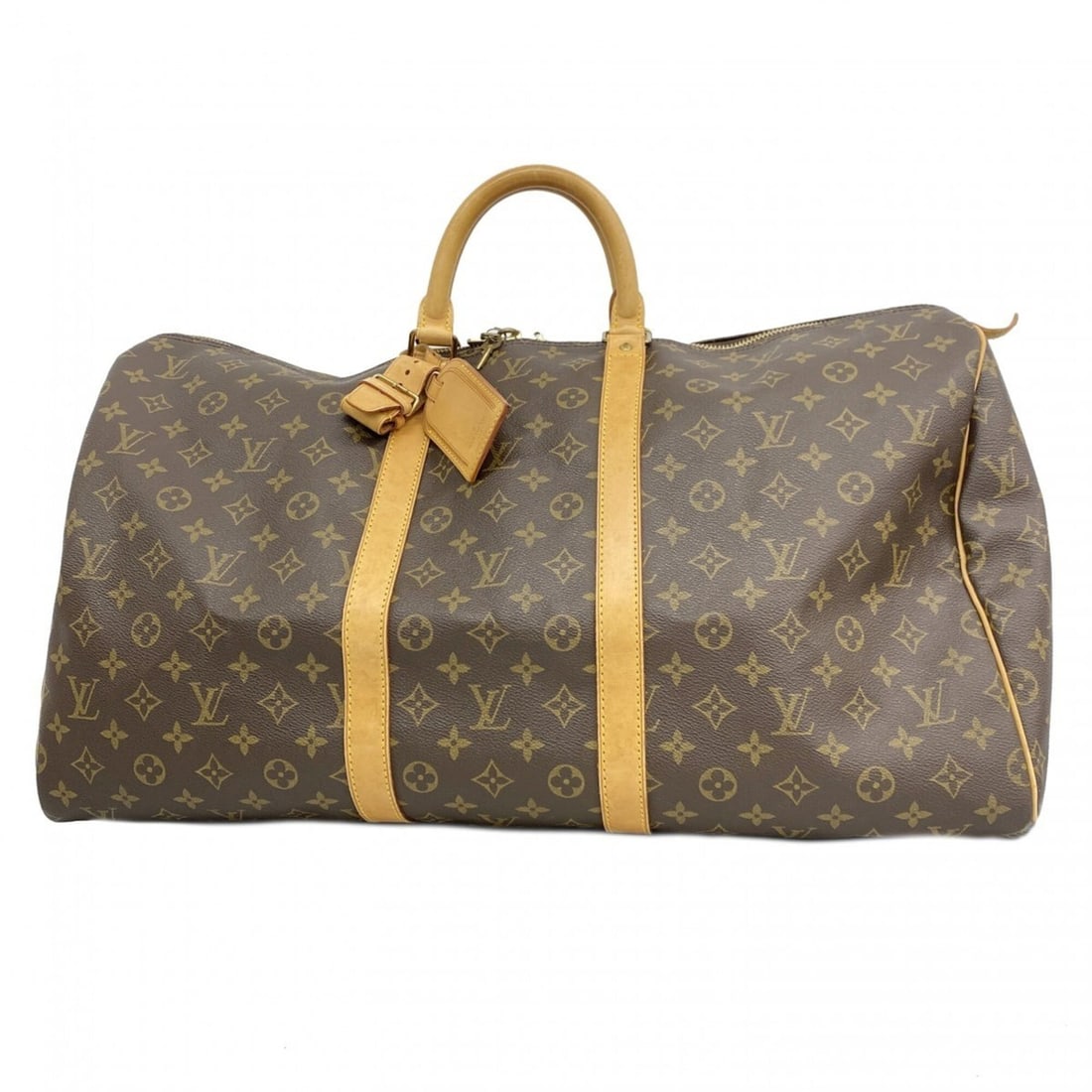 Louis Vuitton Bags - Boston Monogram Keepall 55 M41424 Brown Men's & Women's: --- Catalog ---Category: SizeSize (HxWxD): 32cm x 56cm x 27cm / 12.59'' x 22.04'' x 10.62''Category: DesignType: Boston bagColor: BrownGender: Men,WomenCategory: GeneralMPN: M41424Brand: Louis Vuitton