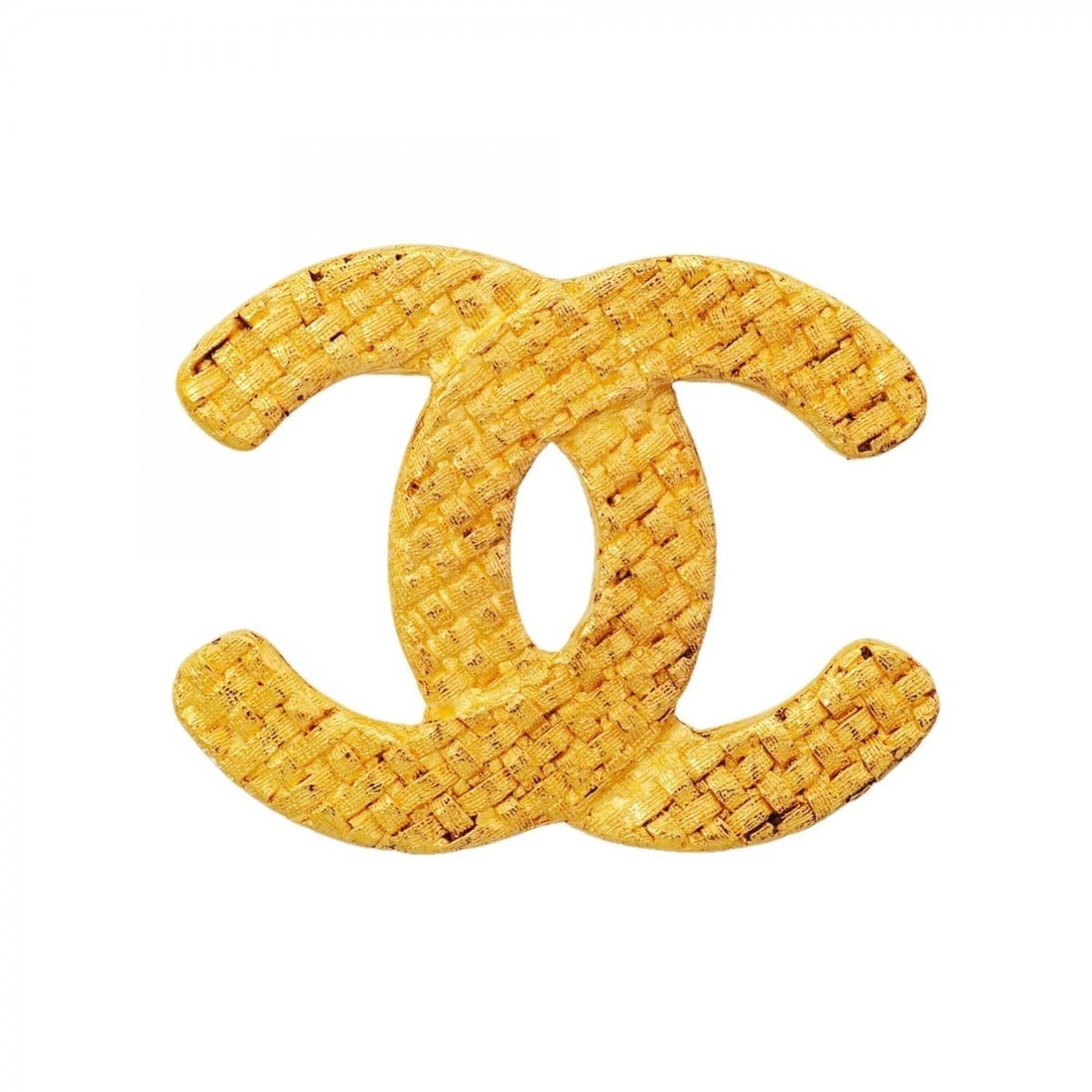 Chanel Brooch, Coco Mark, GP Plated Gold, Women's: --- Catalog ---Category: SizeSize (HxWxD): 3.68cm x 4.56cm / 1.44'' x 1.79''Category: DesignType: BroochColor: GoldGender: WomenMaterial: Gold platingCategory: GeneralBrand: Chanel--- Item List ---Sec