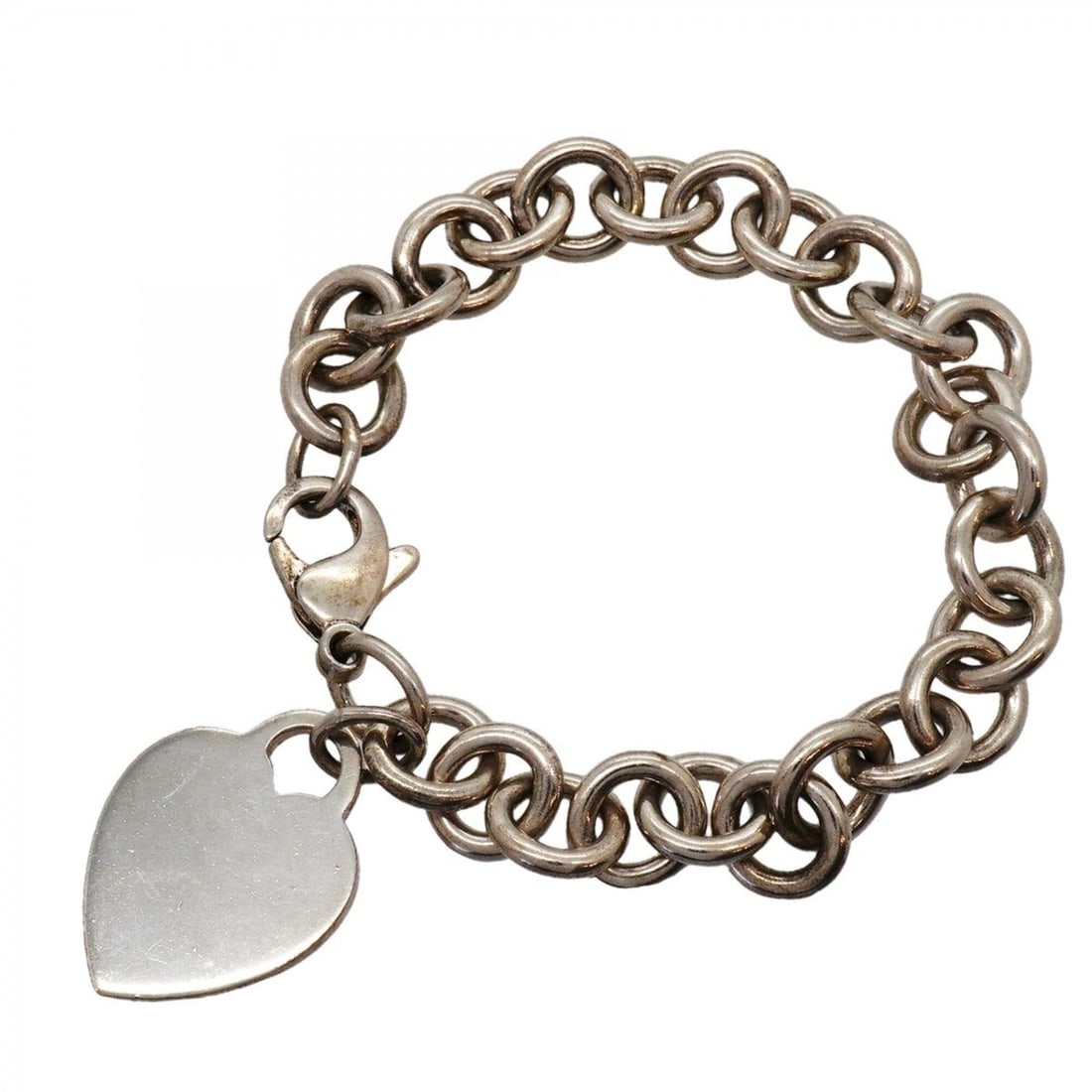 Tiffany & Co. Heart Tag Bracelet, Sterling Silver 925, Women's: --- Catalog ---Category: SizeLength: 17cm / 6.69''Category: DesignType: Charm braceletGender: WomenMaterial: Silver 925Category: GeneralBrand: Tiffany--- Item List ---Section: ConditionRanking: Rank A