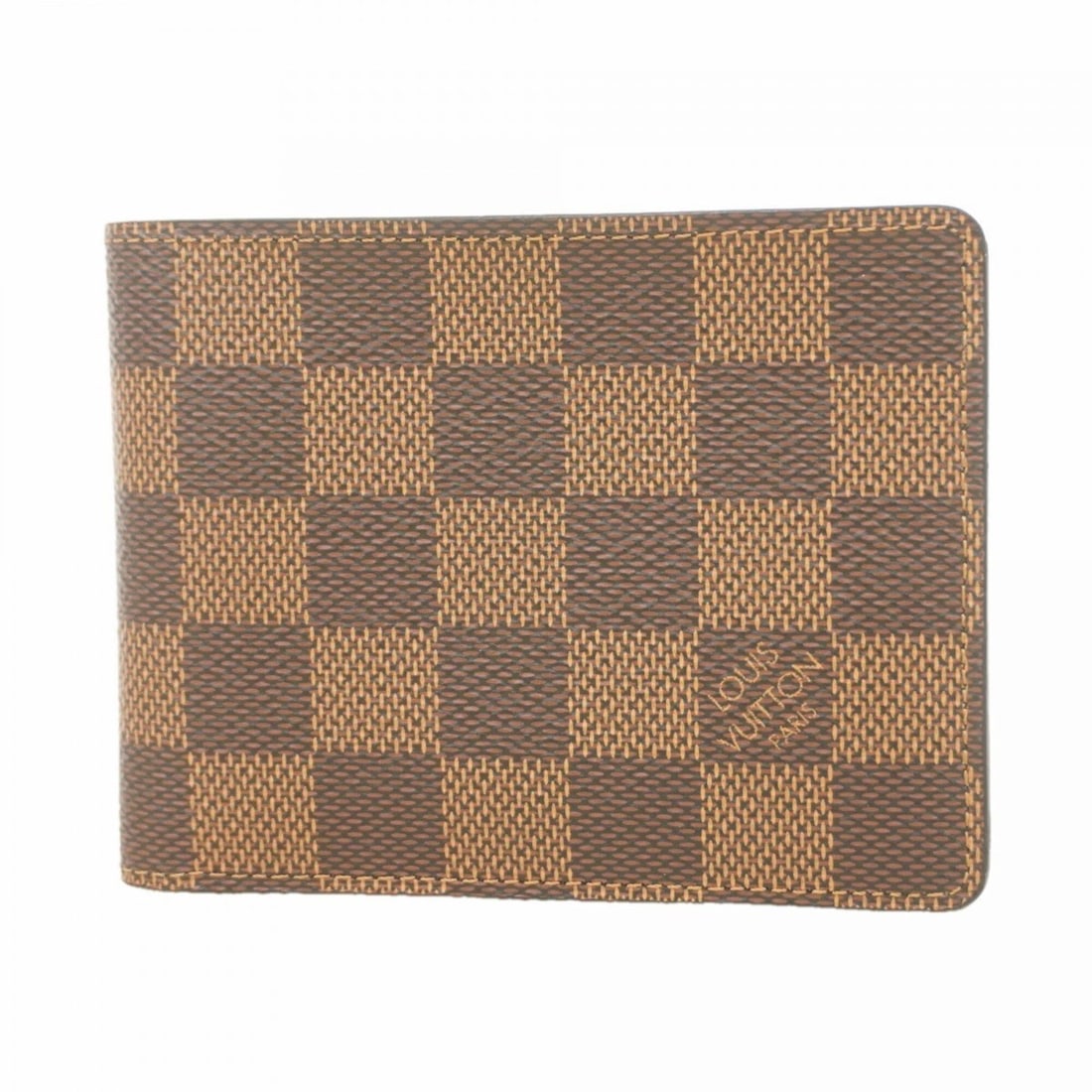 Louis Vuitton Damier Portefeuille Slender Wallet N61208 Ebene Men's: --- Catalog ---Category: SizeSize (HxWxD): 8.5cm x 11cm x 1cm / 3.34'' x 4.33'' x 0.39''Category: DesignType: Bill wallet (bi-fold)Color: EbeneGender: MenCategory: GeneralMPN: N61208Brand: Louis Vuitt