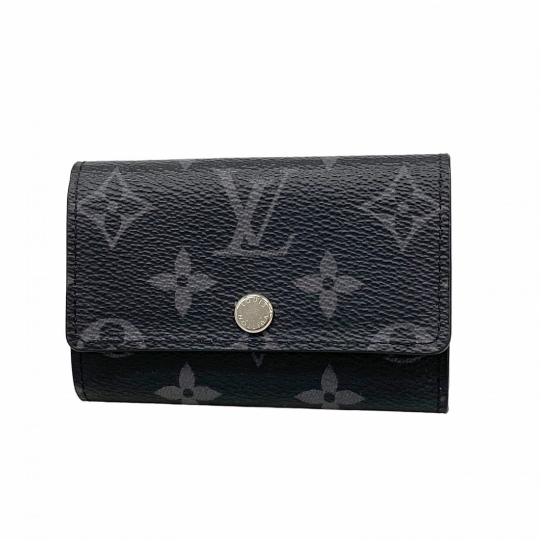 Louis Vuitton Accessories Key Case Monogram Eclipse Multicles 6 M82603 Black Men's: --- Catalog ---Category: DesignType: KeycaseColor: BlackGender: MenCategory: GeneralMPN: M82603Brand: Louis VuittonCategory: Physical PropertiesSize (HxWxD): 7cm x 10.5cm x 1.5cm / 2.75'' x 4.13'' x 0