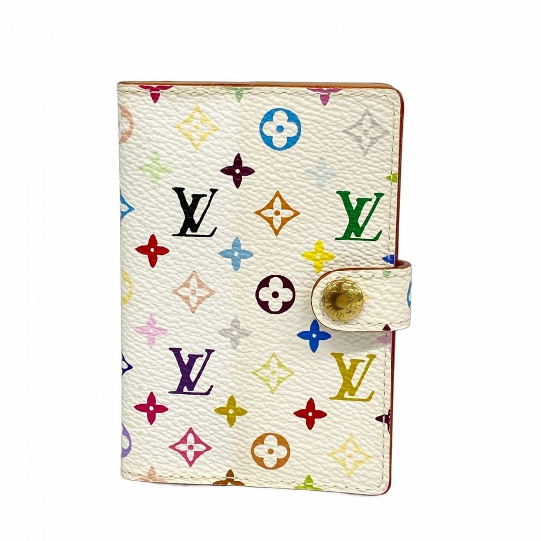 Louis Vuitton Monogram Multicolor Agenda Mini Notebook Cover M92653 Blanc (Ladies): --- Catalog ---Category: DesignColor: BlancGender: WomenCategory: GeneralMPN: M92653Brand: Louis VuittonCategory: Physical PropertiesSize (HxWxD): 10cm x 7cm x 5.00mm / 3.93'' x 2.75'' x 0.19''--- Ite