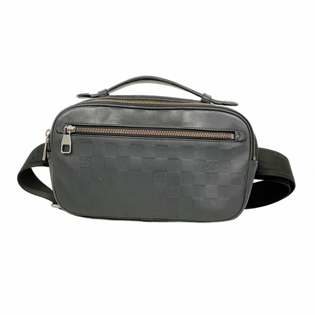 Louis Vuitton Damier Infini Ambler N41288 Black Men's Bag/Body Bag: --- Catalog ---Category: SizeSize (HxWxD): 16.5cm x 25cm x 6cm / 6.49'' x 9.84'' x 2.36''Category: DesignType: Sling bagColor: BlackGender: MenCategory: GeneralMPN: N41288Brand: Louis Vuitton--- Item 