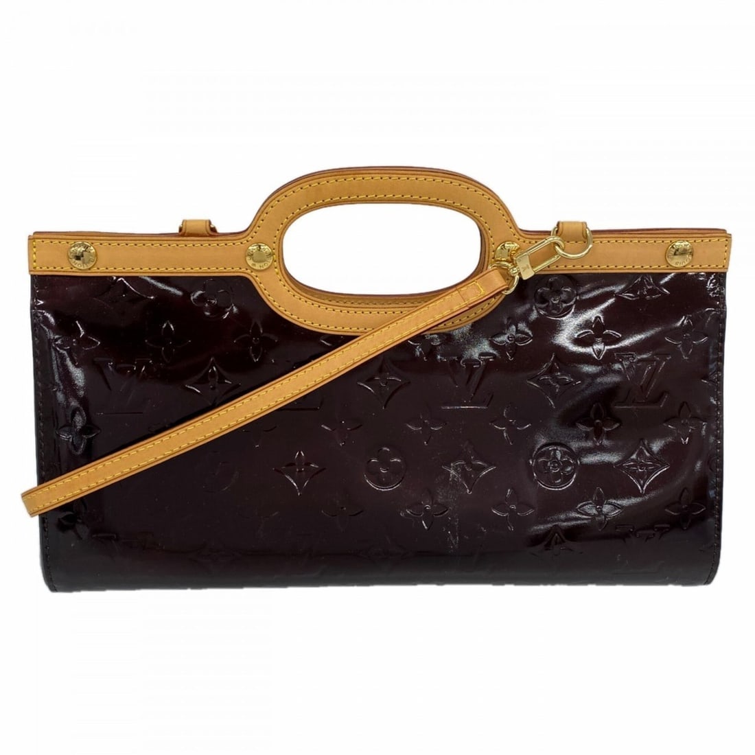 Louis Vuitton Vernis Roxbury Drive handbag M91995 Amarante 2-way bag for women: --- Catalog ---Category: SizeSize (HxWxD): 18cm x 32cm x 11cm / 7.08'' x 12.59'' x 4.33''Category: DesignType: HandbagColor: AmaranteGender: WomenCategory: GeneralMPN: M91995Brand: Louis Vuitton--- It