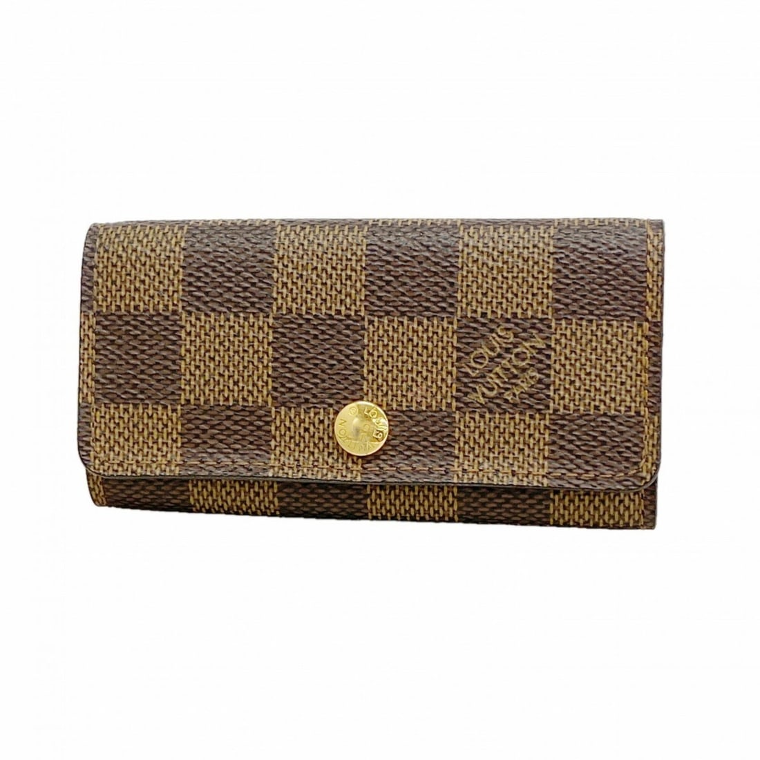 Louis Vuitton Accessories/Key Case Damier Multicles 4 N62631 Ebene Men's/Women's: --- Catalog ---Category: DesignType: KeycaseColor: EbeneGender: Men,WomenCategory: GeneralMPN: N62631Brand: Louis VuittonCategory: Physical PropertiesSize (HxWxD): 5.5cm x 10.5cm x 1.5cm / 2.16'' x 4.
