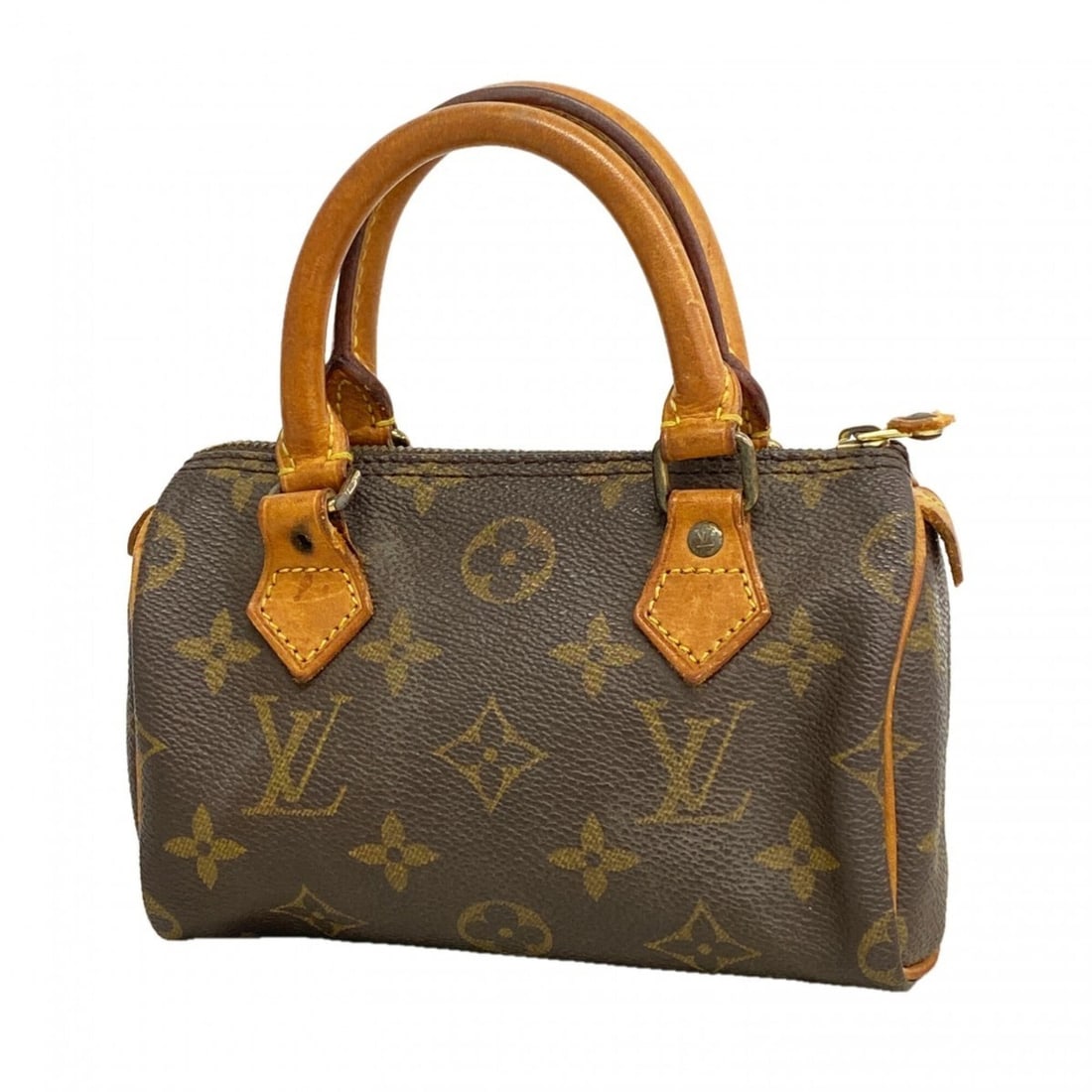 Louis Vuitton Monogram Mini Speedy Handbag M41534 Brown Women's: --- Catalog ---Category: SizeSize (HxWxD): 9cm x 16cm x 7cm / 3.54'' x 6.29'' x 2.75''Category: DesignType: HandbagColor: BrownGender: WomenCategory: GeneralMPN: M41534Brand: Louis Vuitton--- Item Lis