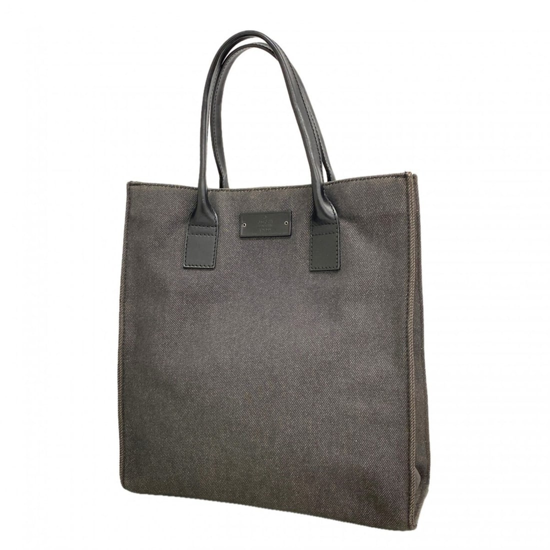 Gucci Tote Bag 91249 Denim Black Women's: --- Catalog ---Category: SizeSize (HxWxD): 33cm x 30cm x 12cm / 12.99'' x 11.81'' x 4.72''Category: DesignType: Tote bagColor: BlackGender: WomenMaterial: Denim Hardware Color: SilverCategory: General
