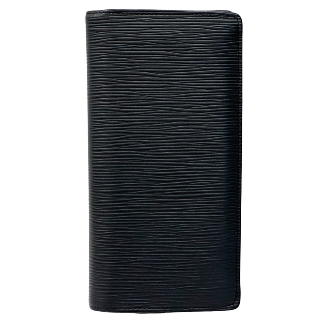 Louis Vuitton LOUIS VUITTON Wallet Epi Leather Men's Brand Long Portefeuille Brazza Noir Black: --- Catalog ---Category: SizeSize (HxWxD): 19cm x 10cm x 2cm / 7.48'' x 3.93'' x 0.78''Category: DesignType: Long wallet (bi-fold)Color: Black, NoirGender: MenMaterial: Epi leather Category: GeneralMP