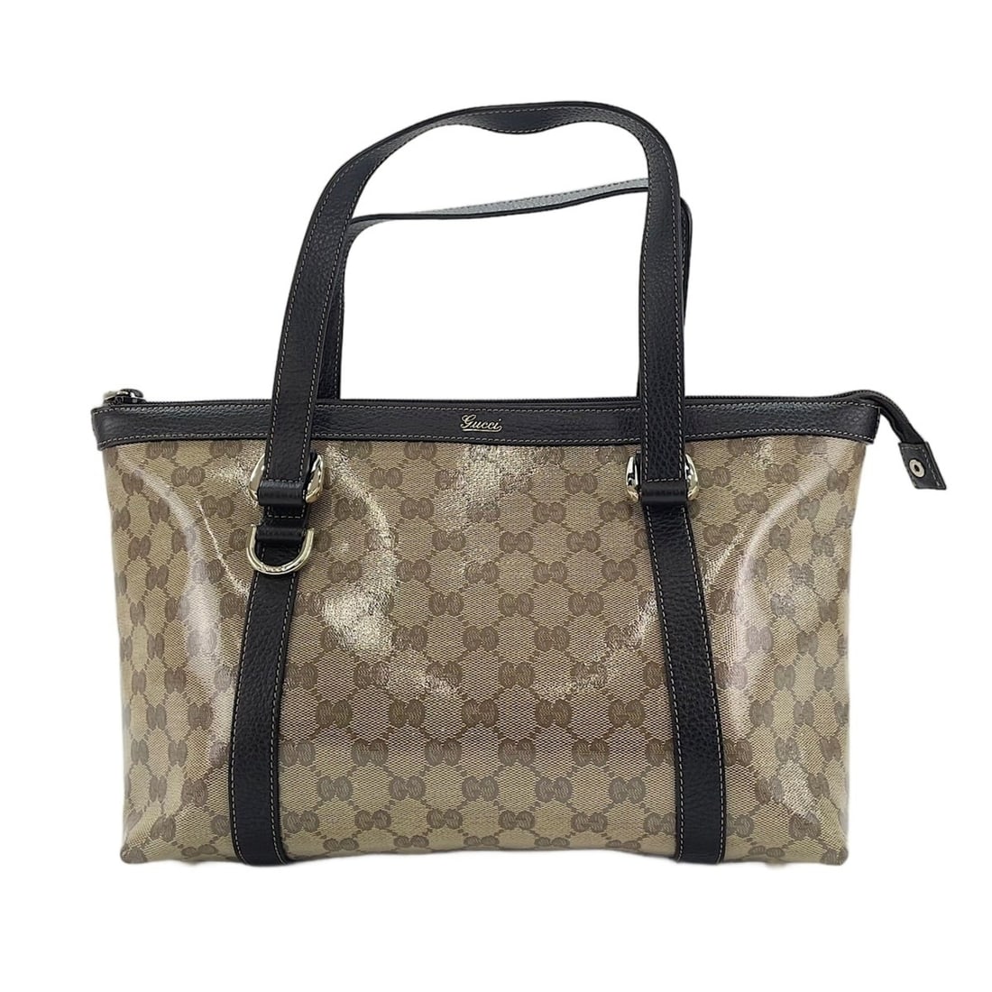 Gucci shoulder bag, beige: --- Catalog ---Category: SizeSize (HxWxD): 21cm x 30cm x 12cm / 8.26'' x 11.81'' x 4.72''Category: DesignType: Shoulder bagColor: BeigeGender: WomenCategory: GeneralBrand: GucciCountry of Origin: Ital