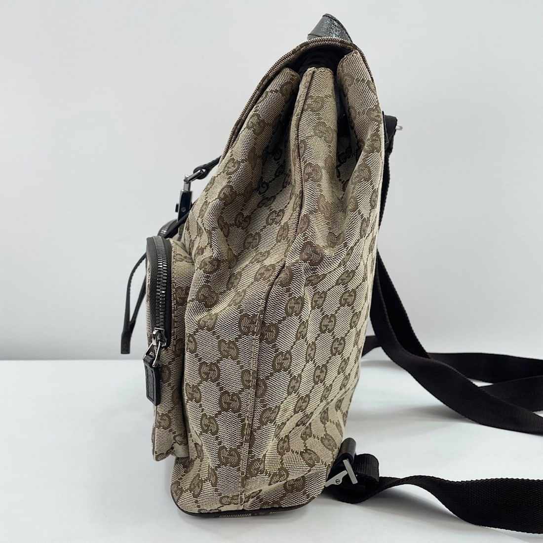 Gucci Jackie Backpack, Beige - 5