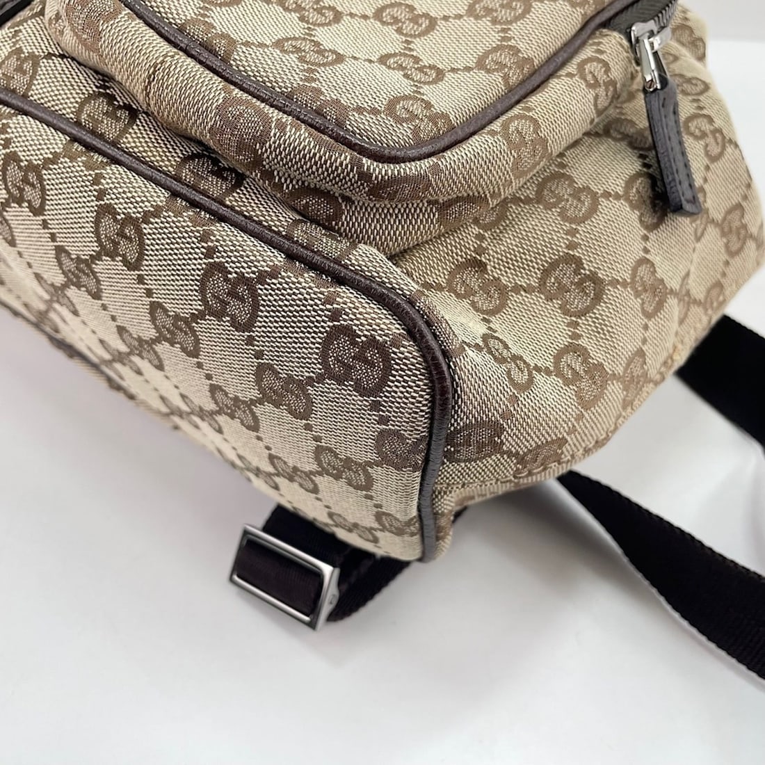 Gucci Jackie Backpack, Beige - 9