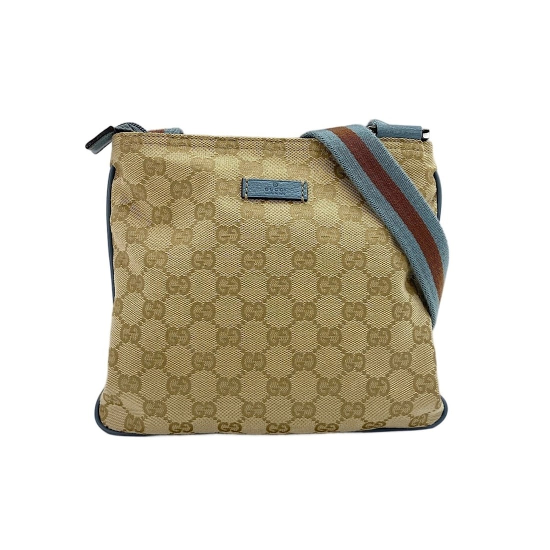 Gucci shoulder bag, beige: --- Catalog ---Category: SizeSize (HxWxD): 19.5cm x 23cm x 1cm / 7.67'' x 9.05'' x 0.39''Category: DesignType: Shoulder bagColor: BeigeGender: WomenCategory: GeneralBrand: GucciCountry of Origin: Ital
