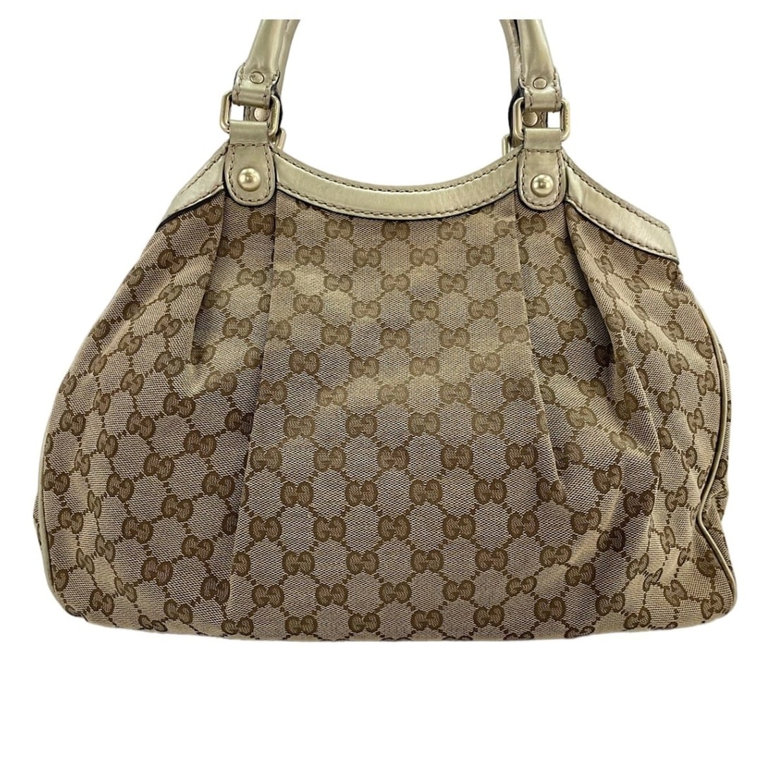 Gucci handbag, beige - 3