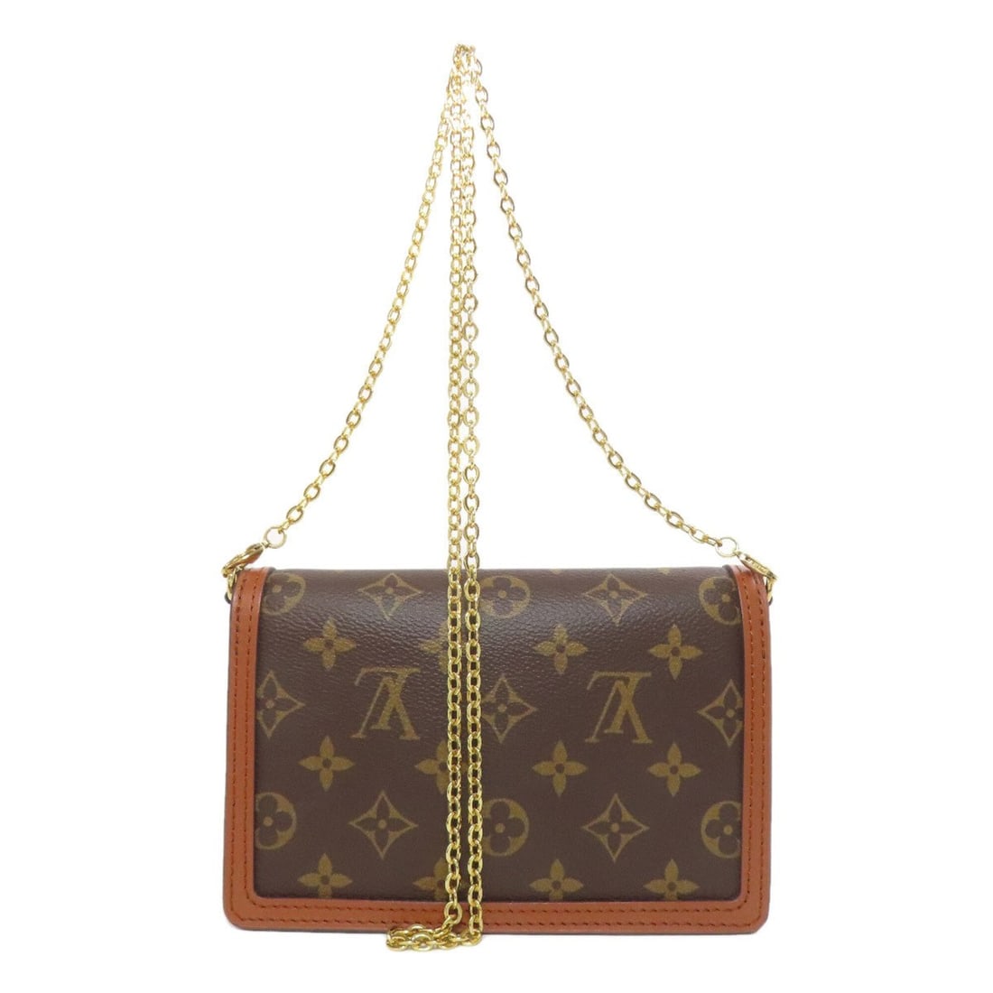 Louis Vuitton M68746 Portefeuille Dauphine Shoulder Bag Monogram Reverse Women's LOUIS VUITTON: --- Catalog ---Category: SizeSize (HxWxD): 12cm x 18.5cm x 5.5cm / 4.72'' x 7.28'' x 2.16''Strap Length: 114cm / 44.88''Category: DesignType: Shoulder bagColor: Monogram ReverseGender: WomenMaterial: 
