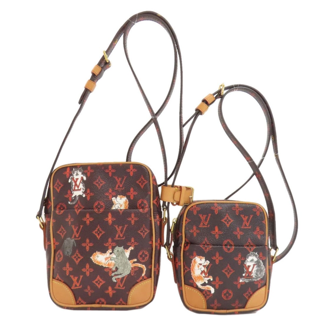 Louis Vuitton M44399 Panam Set Catgram Shoulder Bag in Monogram Canvas, Women's LOUIS VUITTON (1 of 20)