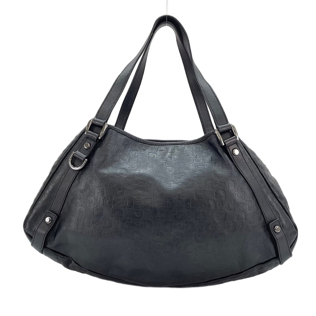 Gucci Abbey Horsebit Pattern Tote Bag, Black: --- Catalog ---Category: SizeSize (HxWxD): 24cm x 41cm x 10cm / 9.44'' x 16.14'' x 3.93''Category: DesignType: Tote bagColor: BlackGender: WomenCategory: GeneralBrand: GucciCountry of Origin: Italy---