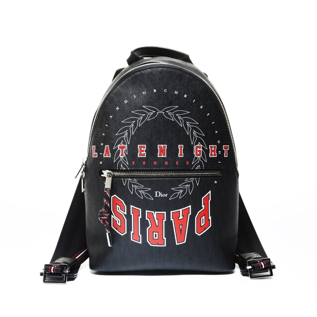 Christian Dior Homme Backpack, Black: --- Catalog ---Category: SizeHandle Drop: 4.50cm / 1.77''Size (HxWxD): 30cm x 23cm x 10cm / 11.81'' x 9.05'' x 3.93''Strap Length: 45cm - 85cm / 17.71'' - 33.46''Category: DesignType: BackpackColor: B