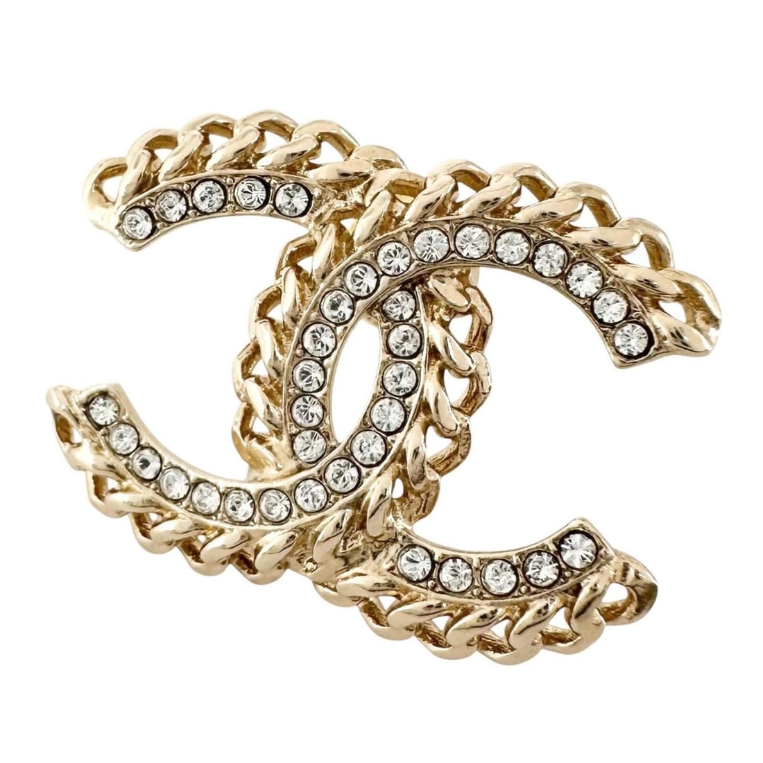 CHANEL Chanel Single Earring Coco Mark GP Rhinestone Gold Silver B21C Stamp Women's: --- Catalog ---Category: SizeSize (HxWxD): 15.00mm x 21.00mm / 0.59'' x 0.83''Category: DesignType: Stud earringsColor: Gold, SilverGender: WomenMaterial: Gold plating, RhinestoneCategory: GeneralBran