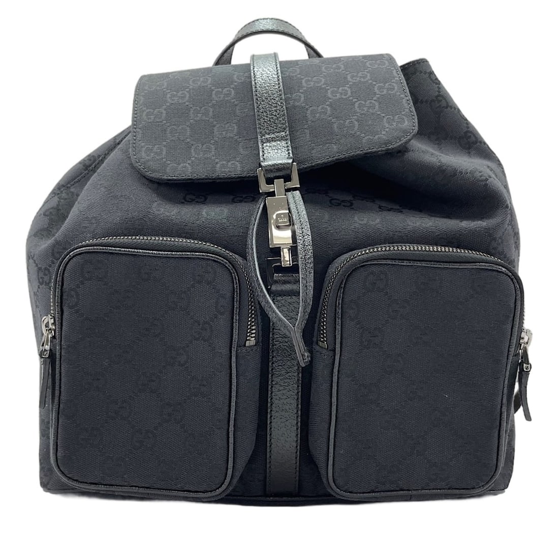 Gucci Jackie Backpack, Black - 2