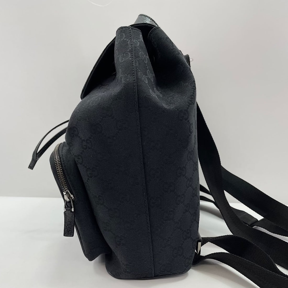Gucci Jackie Backpack, Black - 5