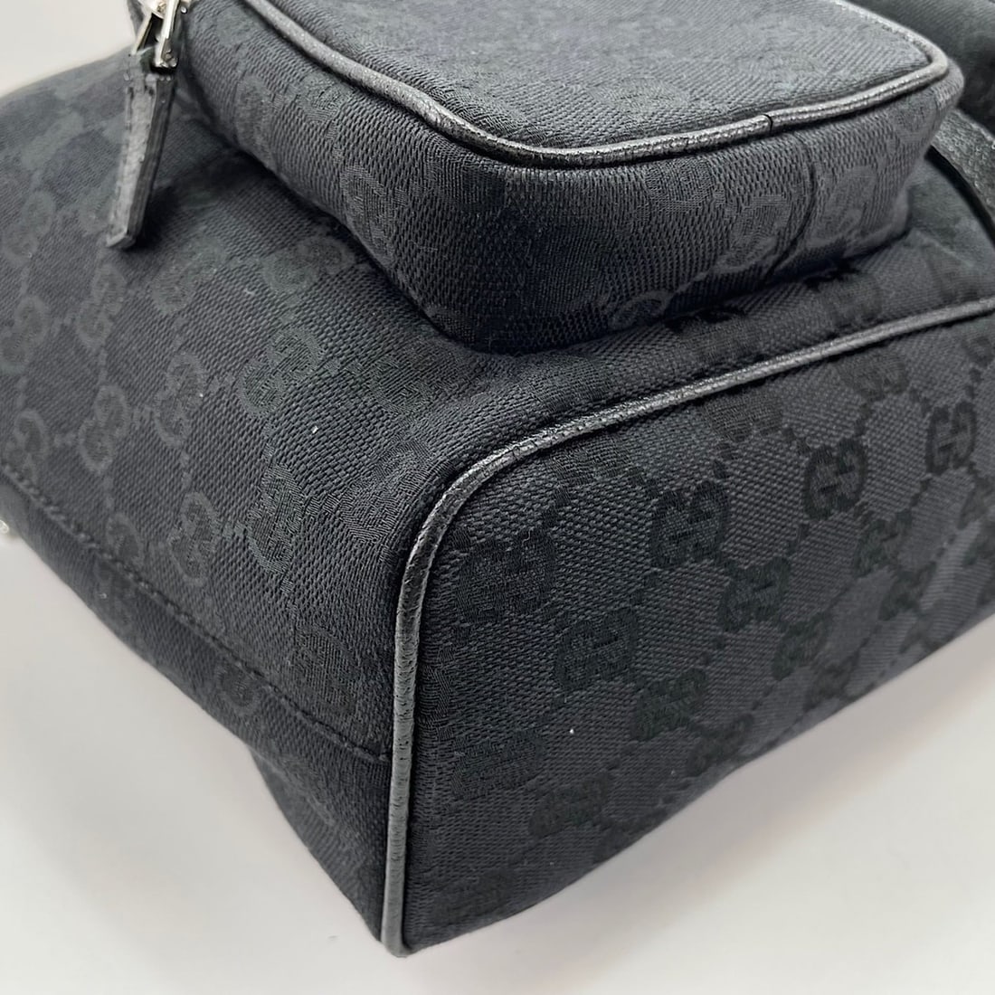 Gucci Jackie Backpack, Black - 7