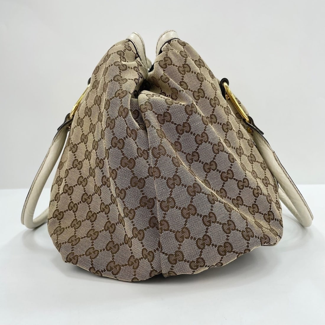 Gucci Interlocking G Tote Bag, Beige - 5