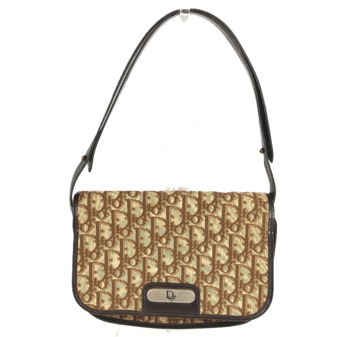 Christian Dior Dior Vintage Logo Trotter Bag, Handbag, Shoulder Leather, Canvas, Men's, Women's,: --- Catalog ---Category: SizeSize (HxWxD): 16.5cm x 21.5cm x 7.5cm / 6.49'' x 8.46'' x 2.95''Category: DesignType: Handbag, Shoulder bagColor: BeigeGender: Men,Women,UnisexSeason: VintageMaterial: