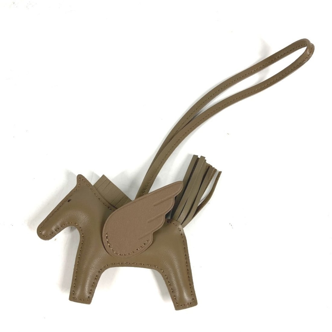 HERMES Hermes Horse Keychain Cheval Rodeo Pegasus PM Accessory Bag Charm So Etoupe All Agneau Milo: --- Catalog ---Category: DesignType: Handbag charmColor: Beige, Etoupe grayGender: Men,Women,UnisexMaterial: Agneau MiloCategory: GeneralBrand: HermesCountry of Origin: France--- Item List ---Section: