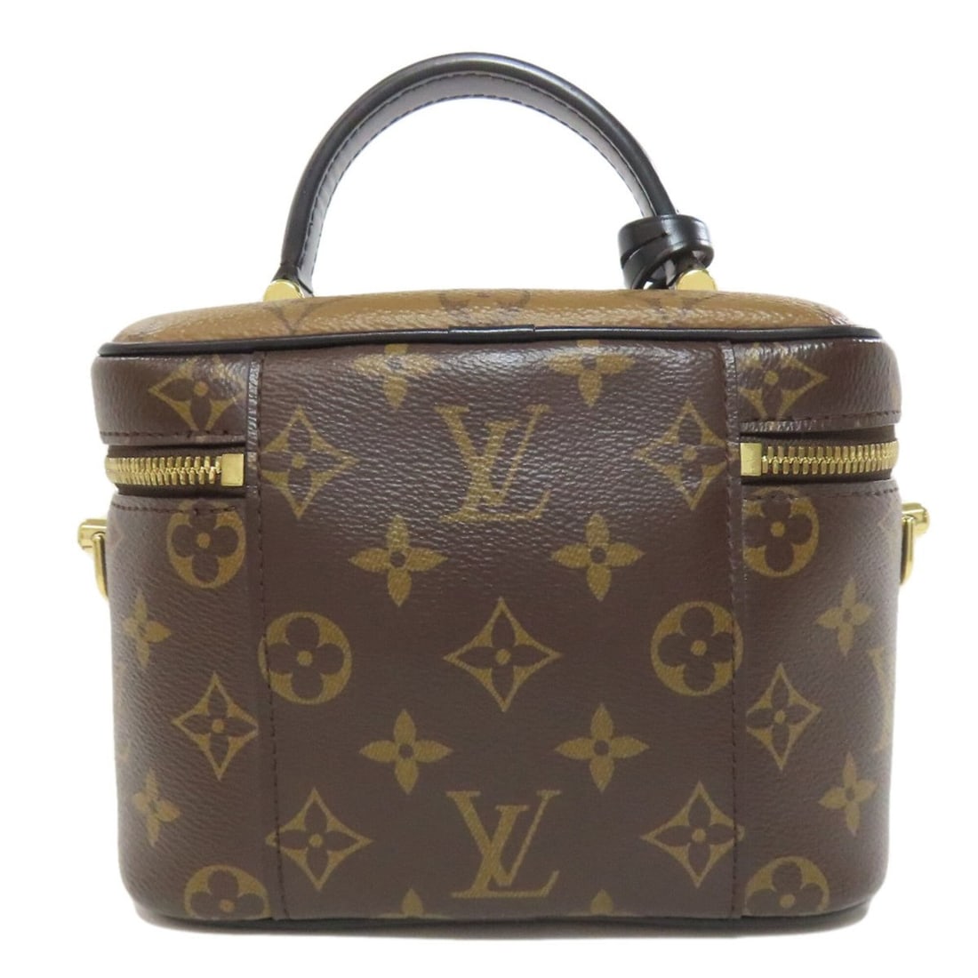 Louis Vuitton M45165 Vanity NVPM Handbag Monogram Reverse Women's LOUIS VUITTON: --- Catalog ---Category: SizeSize (HxWxD): 13cm x 18cm x 10.5cm / 5.11'' x 7.08'' x 4.13''Strap Length: 107cm / 42.12''Handle Length: 17cm / 6.69''Category: DesignType: HandbagColor: Monogram ReverseG