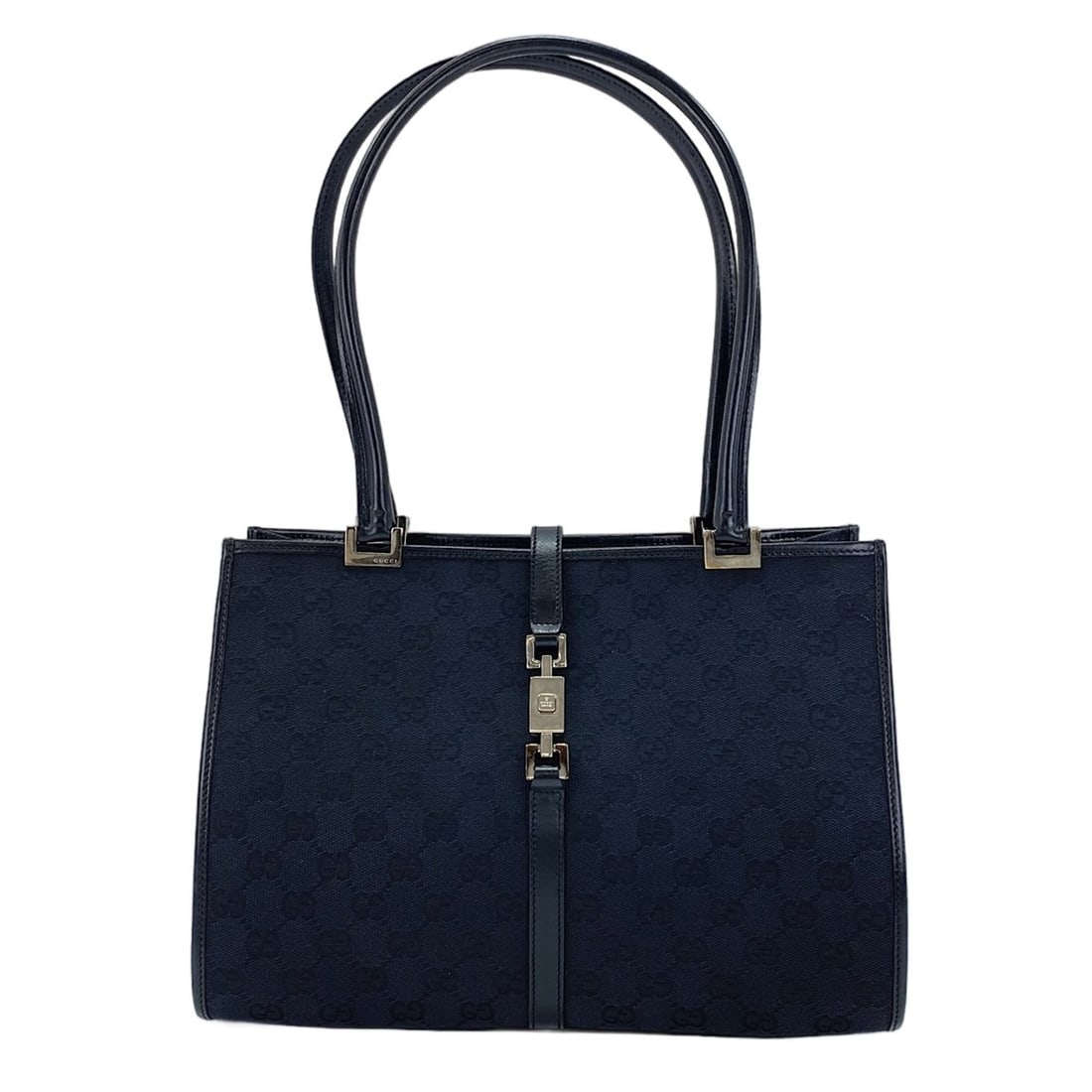Gucci Jackie Shoulder Bag, Black: --- Catalog ---Category: SizeSize (HxWxD): 22cm x 30cm x 7cm / 8.66'' x 11.81'' x 2.75''Strap Length: 54cm / 21.25''Category: DesignType: Shoulder bagColor: BlackGender: WomenCategory: GeneralBrand: G