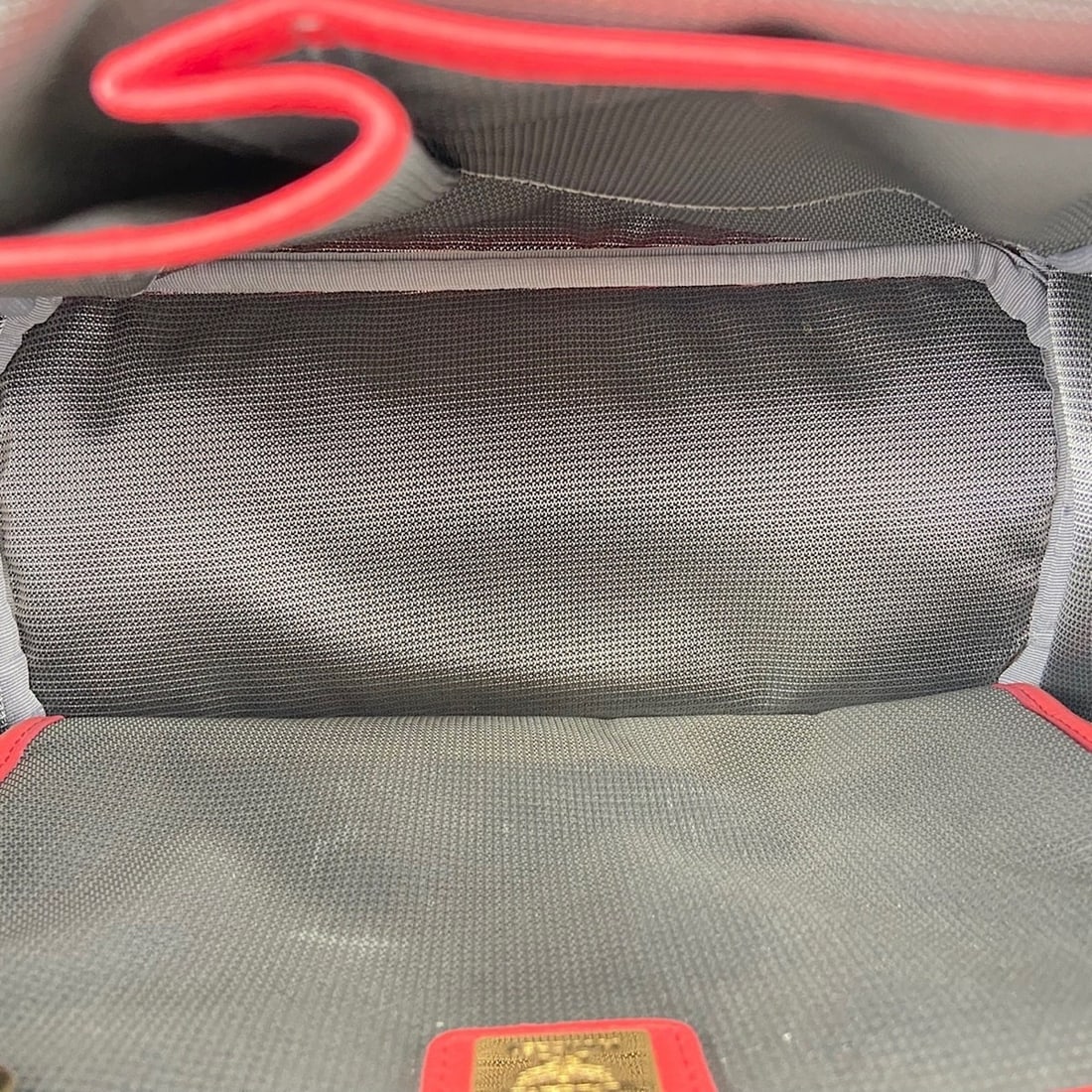 MCM Stark Side Studs Small Stud Backpack Red - 13