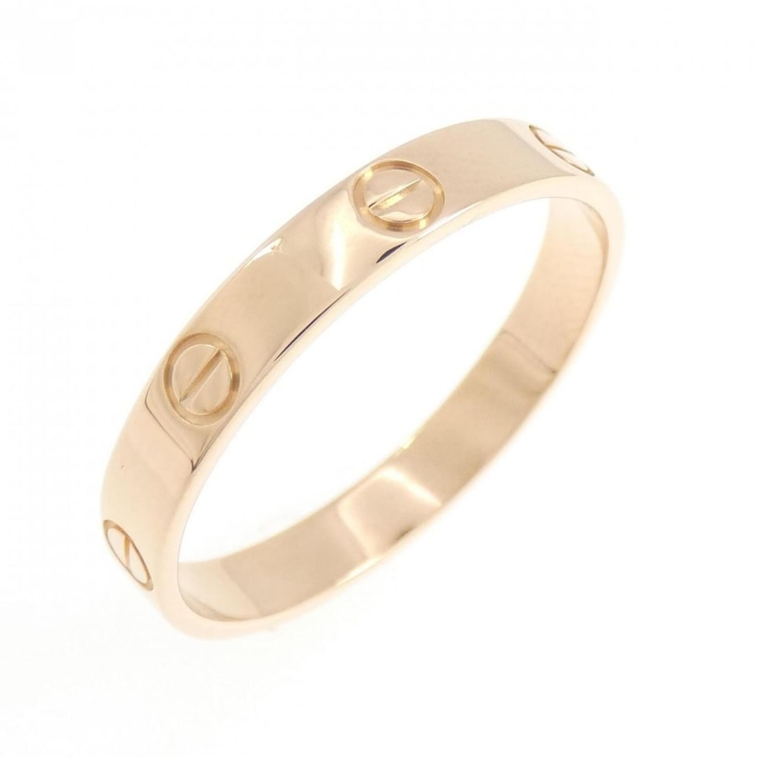 Cartier Mini Love Ring: --- Catalog ---Category: SizeUS Size: 11.5Brand Size: 64Category: DesignType: Band ringGender: Women,MenMaterial: Pink gold (18K)Category: GeneralBrand: Cartier--- Item List ---Section: