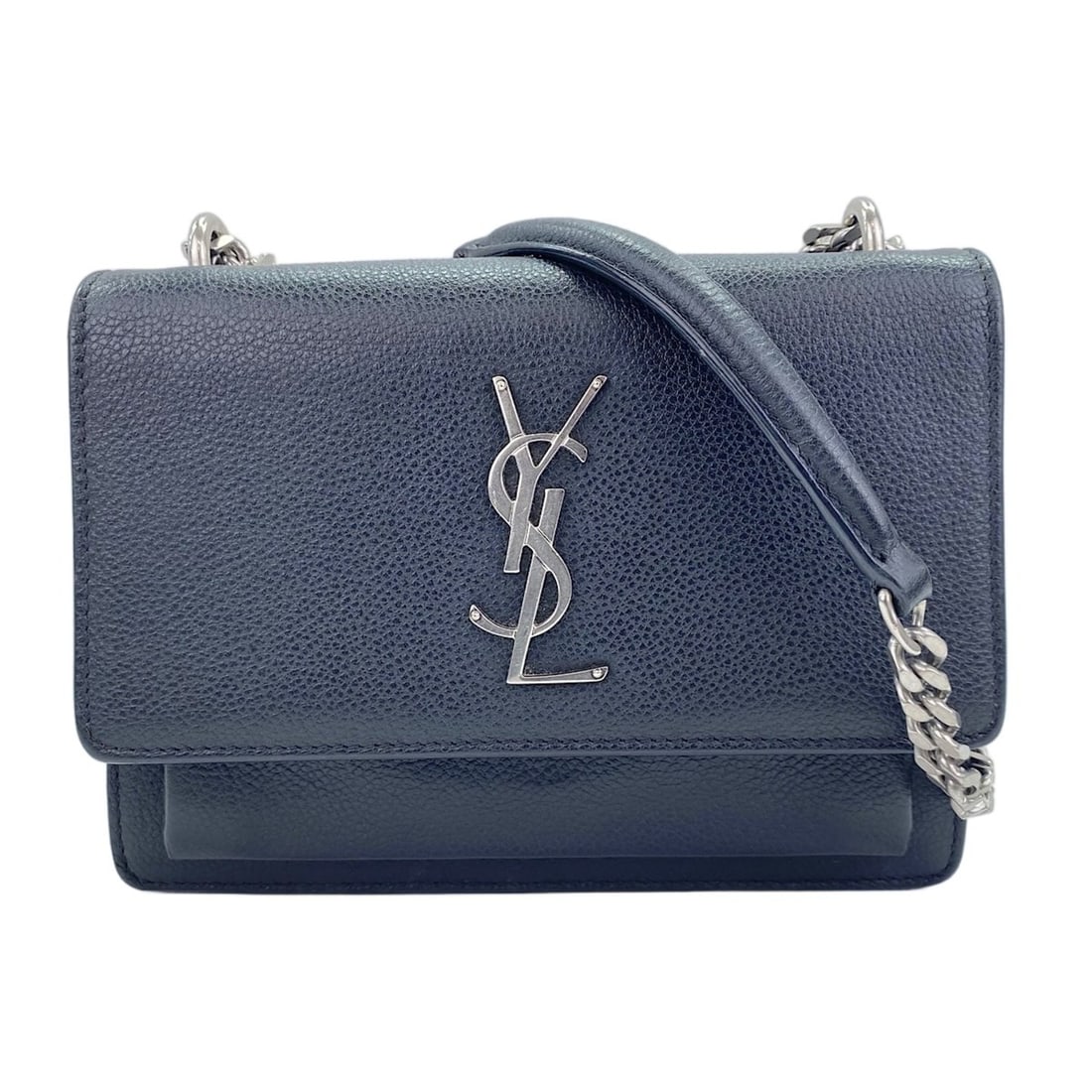 Yves Saint Laurent Sunset 2-Way Shoulder Bag, Black: --- Catalog ---Category: SizeSize (HxWxD): 14cm x 18cm x 8.5cm / 5.51'' x 7.08'' x 3.34''Category: DesignType: Shoulder bagColor: BlackGender: WomenCategory: GeneralBrand: Yves Saint Laurent--- Item L